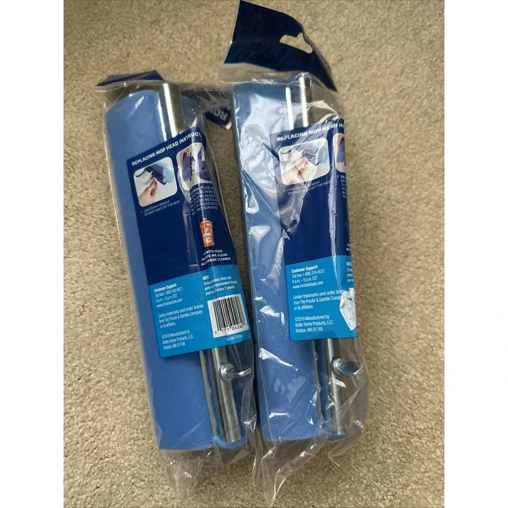 Mr. Clean ROLLER Mop Refill Durable Sponge Head Brand New Free Shipping